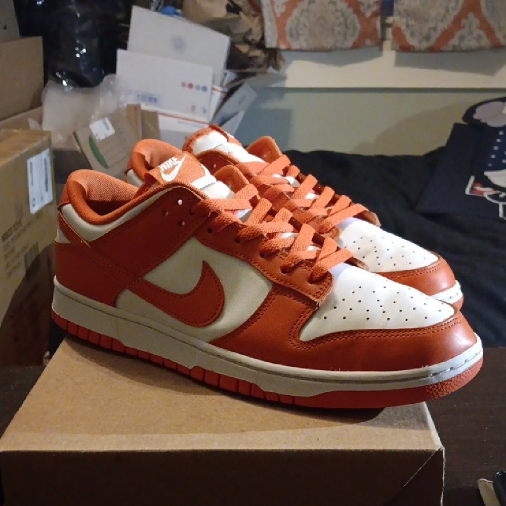 Nike Dunk Low Retro "Cosmic Clay" (2024) Mens 10.5 Womens 12 EUC - Picture 3 of 9